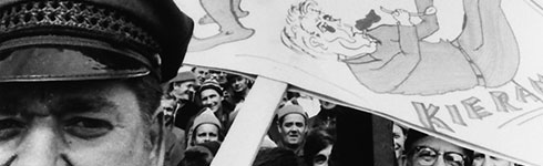 Manifestation marquant le retour de la fête du premier mai